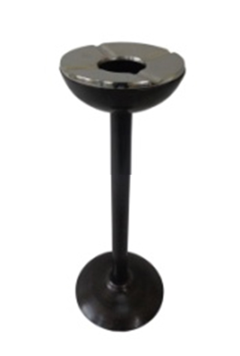 Τασάκι με Stand Αντιανεμικό Αλουμινίου Ασημί 62X24 εκ F