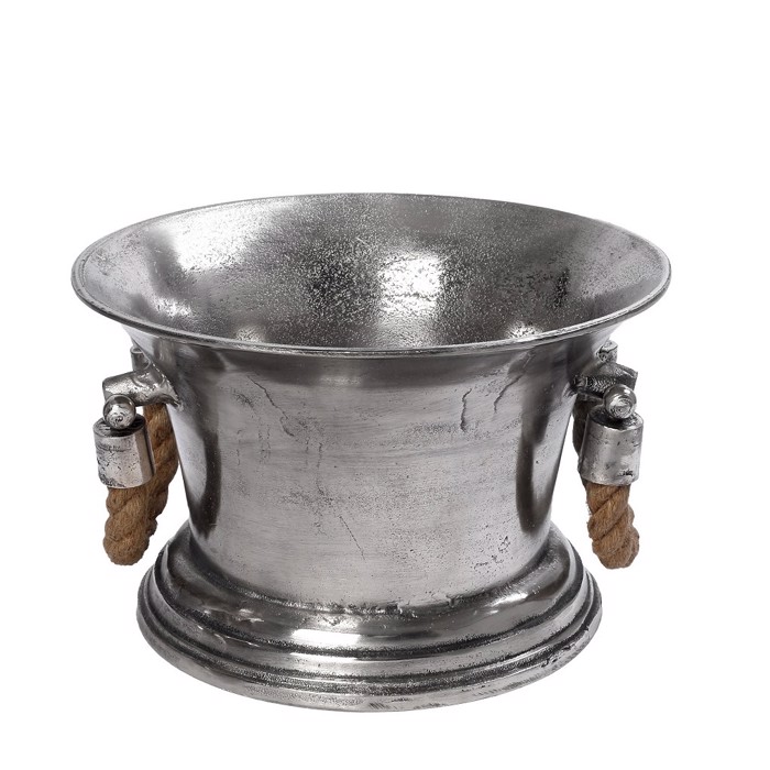 Sampaniera Alouminiou Asimi me Labes kai Sxoini F40x25cm FLA320 Espiel