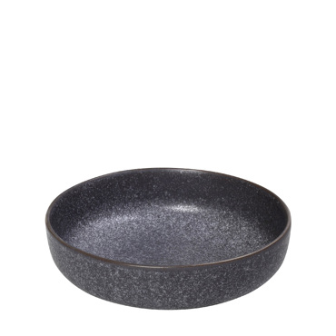 ΠΙΑΤΟ ΒΑΘΥ STONEWARE ΓΚΡΙ Φ22X5cm FRL105K4 ESPIEL