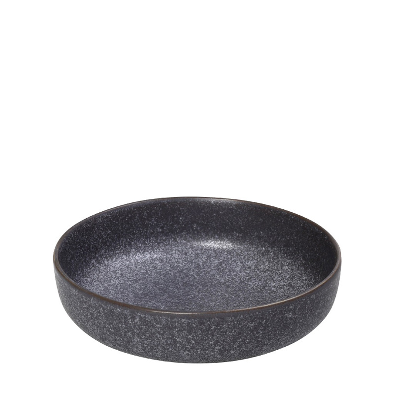 ΠΙΑΤΟ ΒΑΘΥ STONEWARE ΓΚΡΙ Φ22X5cm FRL105K4 ESPIEL