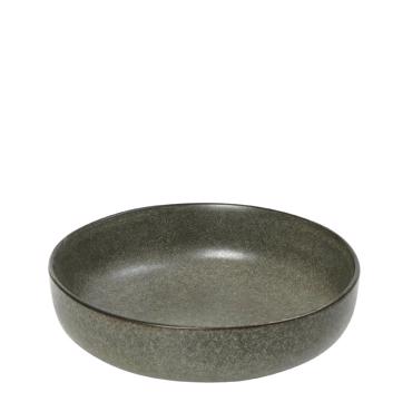 ΠΙΑΤΟ ΒΑΘΥ STONEWARE ΧΑΚΙ Φ22X5cm FRL115K4 ESPIEL