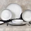 Piato Rixo ''ETNA'' Off White Stoneware F33.5x3.5cm FRL203K4 Espiel
