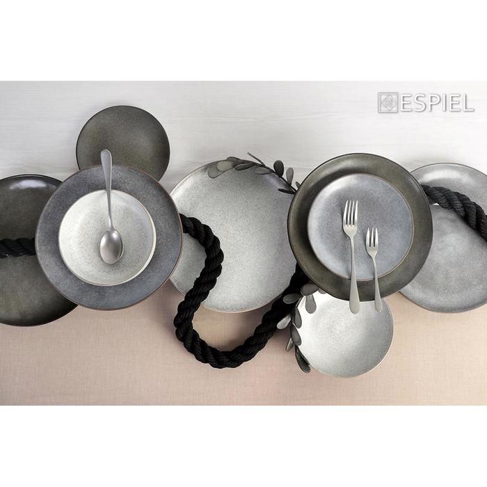 Πιατέλα ''ETNA OFF WHITE'' Stoneware Γκρι 36x27x3cm FRL209K1 Espiel Piatela ''ETNA OFF WHITE'' Stoneware Ggri 36x27x3cm FRL209K1 Espiel