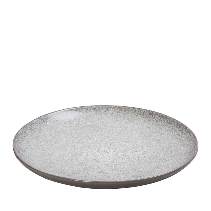Piatela ''ETNA OFF WHITE'' Stoneware Ggri 36x27x3cm FRL209K1 Espiel