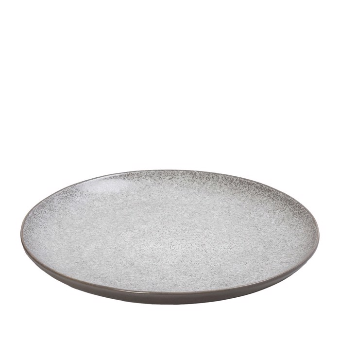 Πιατέλα ''ETNA OFF WHITE'' Stoneware Γκρι 36x27x3cm FRL209K1 Espiel Piatela ''ETNA OFF WHITE'' Stoneware Ggri 36x27x3cm FRL209K1 Espiel