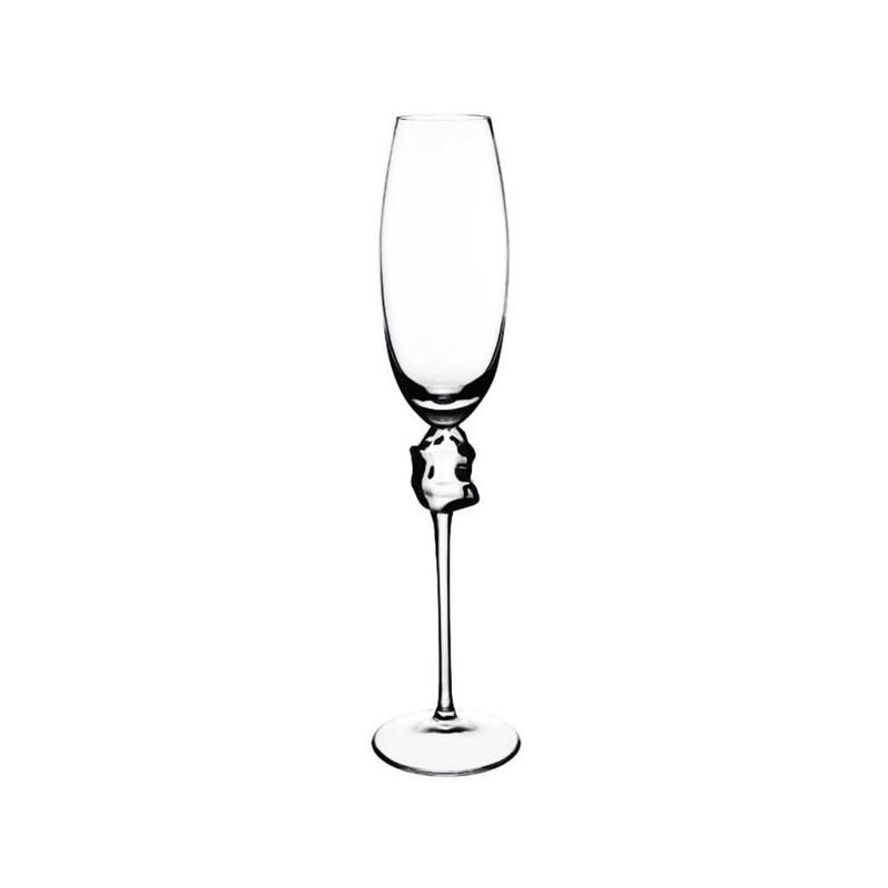 Υαλικά agiovlasitishome - ΣΗΜΑΝΤΙΚΟ: Σε περίπτωση διαφοράς τιμής από το κατάστημα ισχύει παντα και μόνο η τιμή του καταστήματος Ποτήρι Σαμπάνιας ''Frozen'' Γυάλινο Φ7x28.5cm FRO300 Es