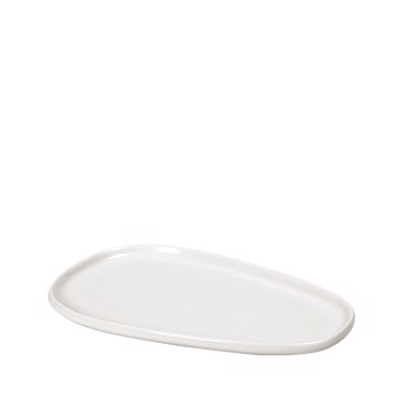 Πιατέλα Ρηχή SIDERS Πορσελάνης Ivory 31.8x20.5c2cm FUK121K2 Espiel