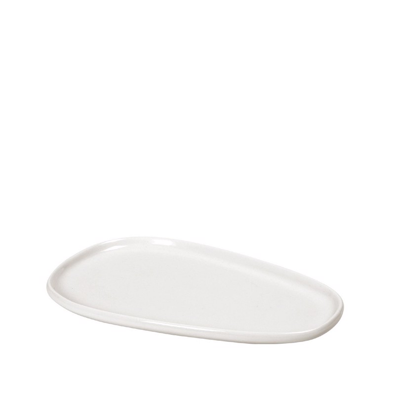 Πιατέλα Ρηχή SIDERS Πορσελάνης Ivory 31.8x20.5c2cm FUK1