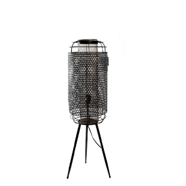 Φωτιστικό Δαπέδου Μονόφωτο Μεταλλικό Χρυσό Ε27 Φ27x93cm FUT405 Espiel