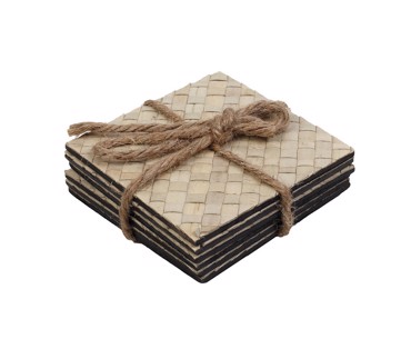 Espiel Σουβέρ Τετράγωνο Ψάθα 10εκ GAR118K6