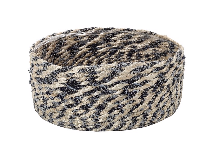 Διακοσμητικά και αξεσουαρ κουζίνας agiovlasitishome - ΣΗΜΑΝΤΙΚΟ: Σε περίπτωση διαφοράς τιμής από το κατάστημα ισχύει παντα και μόνο η τιμή του καταστήματος Ψωμιέρα Ψάθινη Μπεζ-Μπλε 23Χ23Χ8εκ GAS115 Espiel