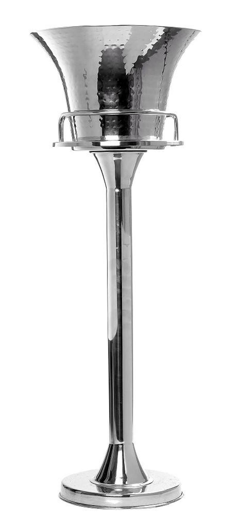 Μεταλλικό Stand 74cm με Σαμπανιέρα Ανοξείδωτη 33Χ33cm GET220 Espiel