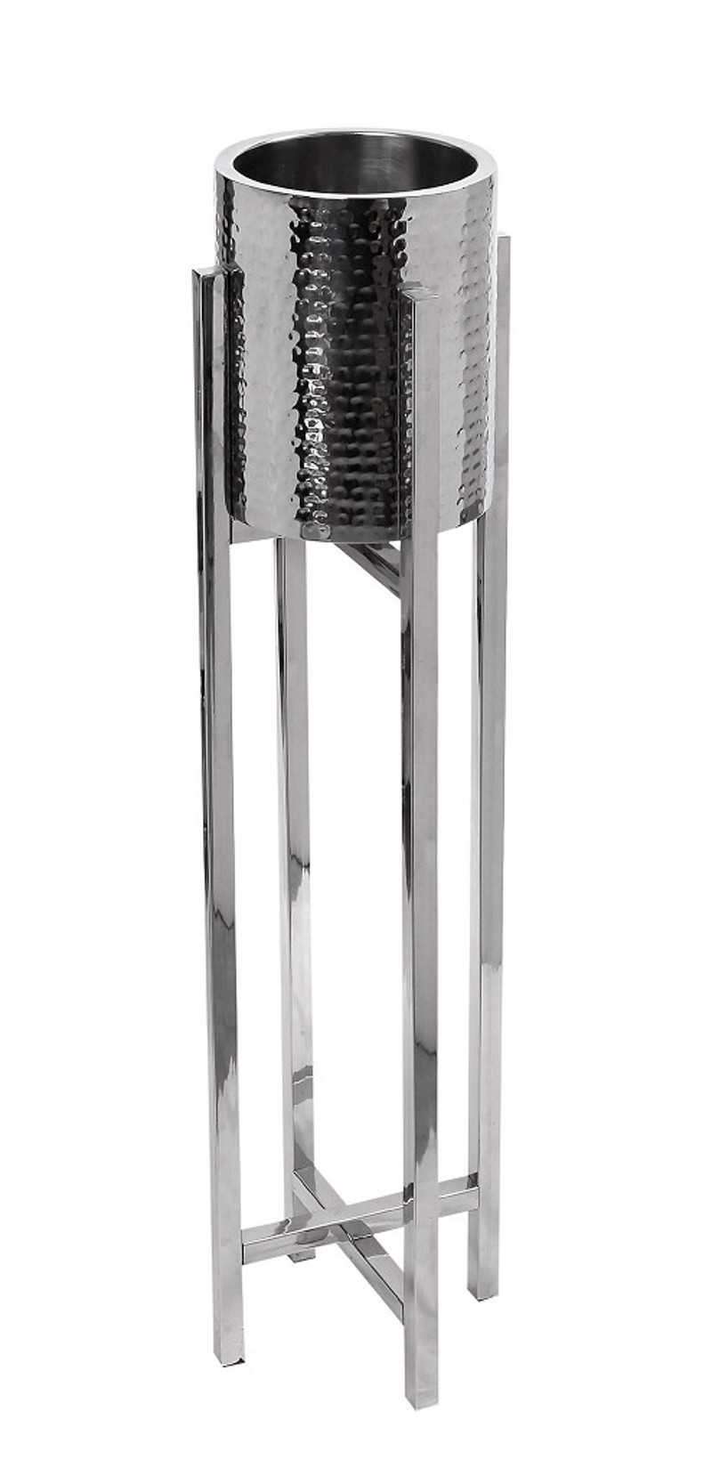 Σαμπανιέρα Ανοξείδωτη Διπλότοιχη με Stand Φ28x92cm GET421 Espiel