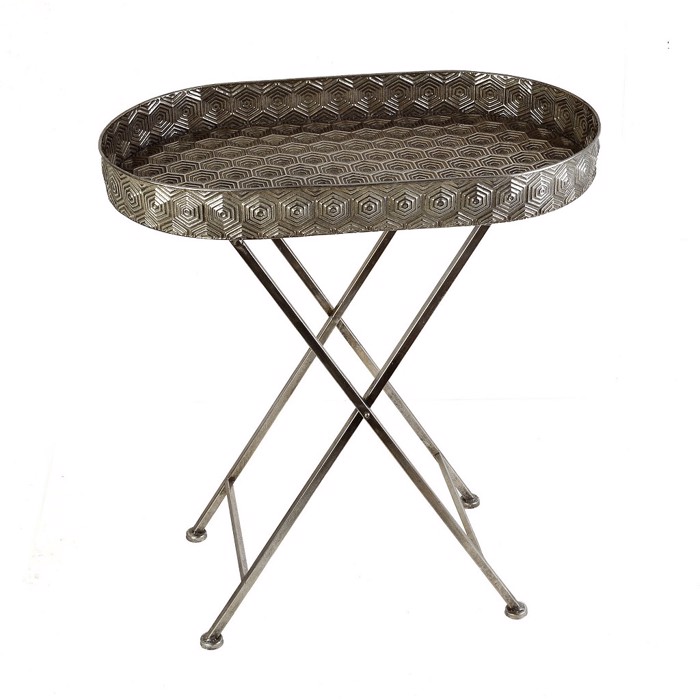 Trapezaki Obal Metalliko 65x39.5x70.5cm GLD104 Espiel