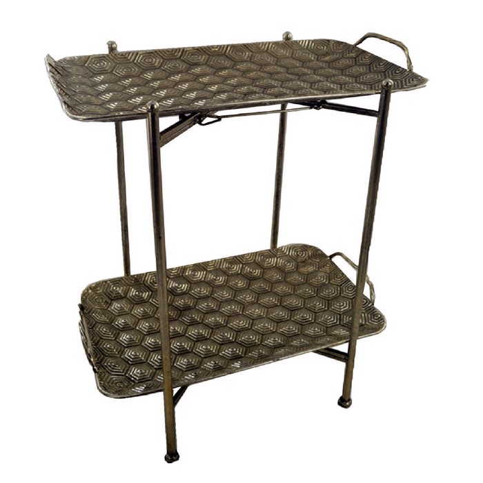 Trapezaki Duo Epipedon Orthognio 51x33x63.5cm GLD105 Espiel