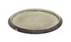 Piato Rixo Strongulo Stoneware Kafe/Prasino F29X5cm GMT113 Espiel