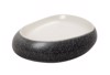 Pebble Piato Bathu Keramiko 'Botsalo' Ggri-Lefko 23X18X7ek GMT118 Espiel