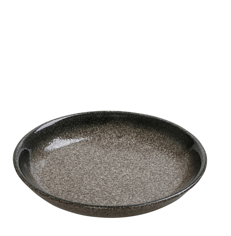 Πιάτο Ρηχό Stoneware Γκρι Φ26Χ5cm GMT213K2 Espiel