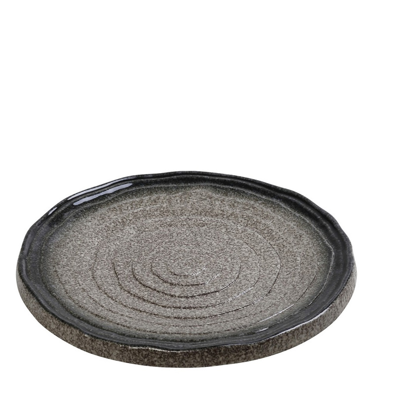 Πιάτο Ρηχό Stoneware Γκρι Φ26Χ3cm GMT219K2 Espiel