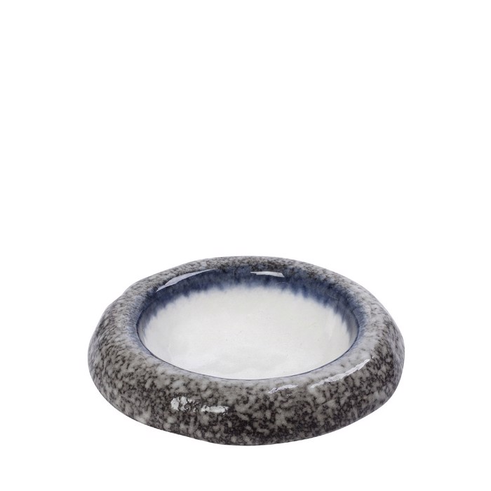 Bol apo Stoneware ''FUSION'' Lefko/Ggri F15.8x4.8cm GMT302K4 Espiel