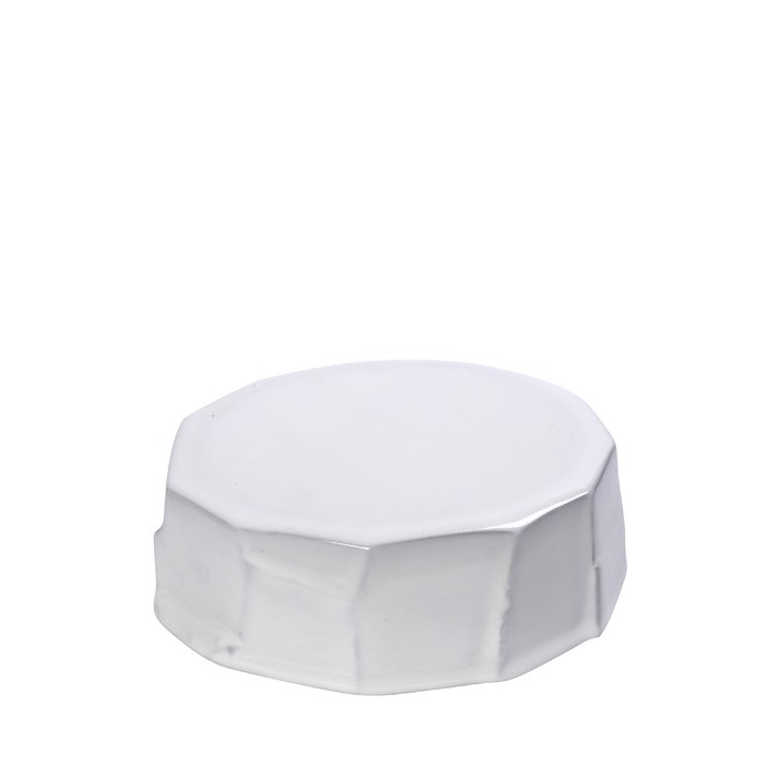 Piato Bathu ''ICEBERG'' Stoneware Lefko F14x6.5cm GMT332K2 Espiel