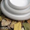 Piato Rixo ''SANDY WHITE'' Stoneware Lefko F15.2x4cm GMT415K2 Espiel