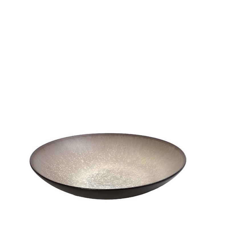 Πιάτο Βαθύ ''SENSATION'' Stoneware Μπεζ/Καφέ Φ21x5cm GM