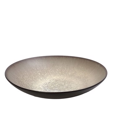 Πιάτο Βαθύ ''SENSATION'' Stoneware Μπεζ/Καφέ Φ26.5x6cm GMT420K2 Espiel