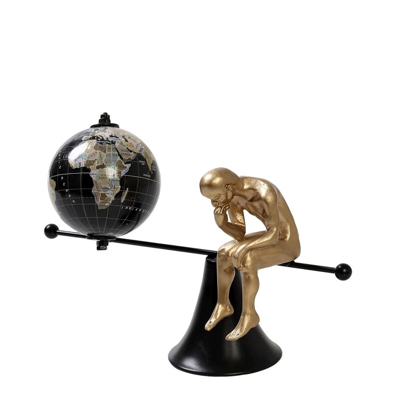 Espiel - ΣΗΜΑΝΤΙΚΟ: Σε περίπτωση διαφοράς τιμής από το κατάστημα ισχύει παντα και μόνο η τιμή του καταστήματος Χρυσή Ανδρική Φιγούρα και Υδρόγειος Περιστρεφόμενη σε Β