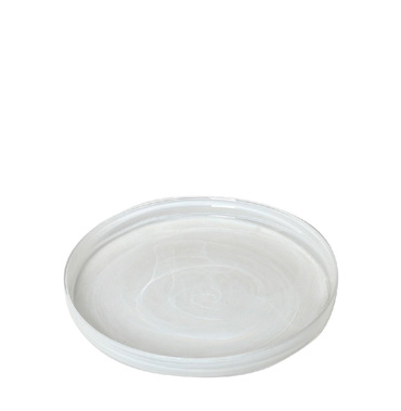 Atlas Πιάτο ''Alabaster'' Λευκό 21εκ HOR1621K6 Espiel