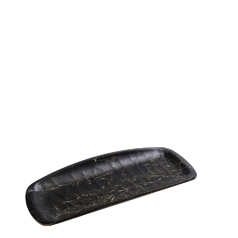 Υαλικά agiovlasitishome - ΣΗΜΑΝΤΙΚΟ: Σε περίπτωση διαφοράς τιμής από το κατάστημα ισχύει παντα και μόνο η τιμή του καταστήματος Espiel Black Wood Γόνδολα Hybrid Ορθογ. 26.5Χ11εκ HWM78