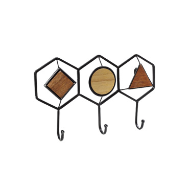 Espiel Κρεμάστρα Μεταλλικό ''Γεωμετρικό'' 36Χ4.5Χ21.5εκ ICY311K2