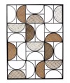 Espiel Epitoixio Diakosmitiko Metalliko ''Gometriko'' 103.3X2.5X78ek ICY334