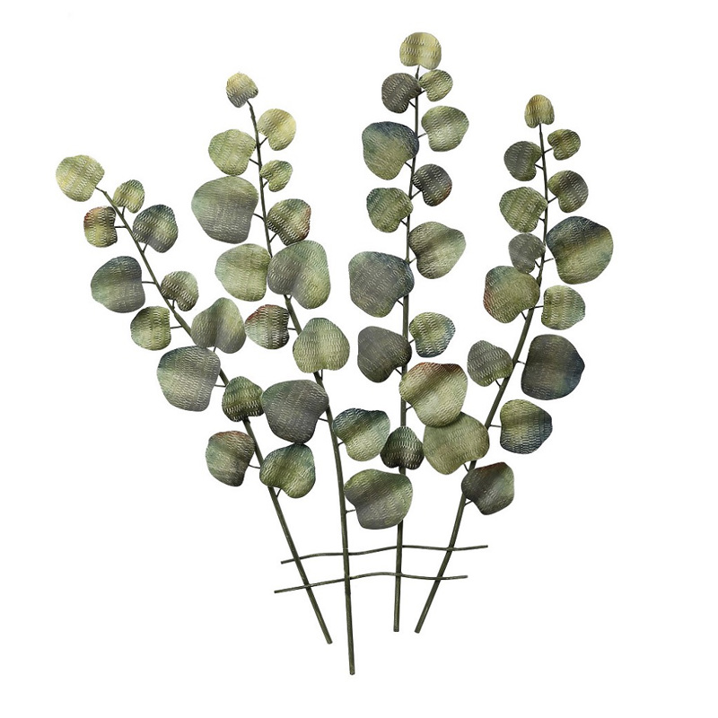 Espiel Επιτοίχιο Διακοσμητικό Μεταλλικό ''Φύλλα'' 66Χ4.