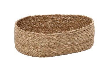 Ψωμιέρα Οβάλ Seagrass Φυσική 22X14X6cm KAG314 Espiel