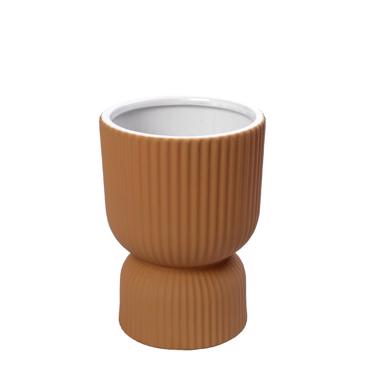 Βάζο Κεραμικό Σκούρο Πορτοκαλί Φ14.8x20.2cm KLA316K1 Espiel