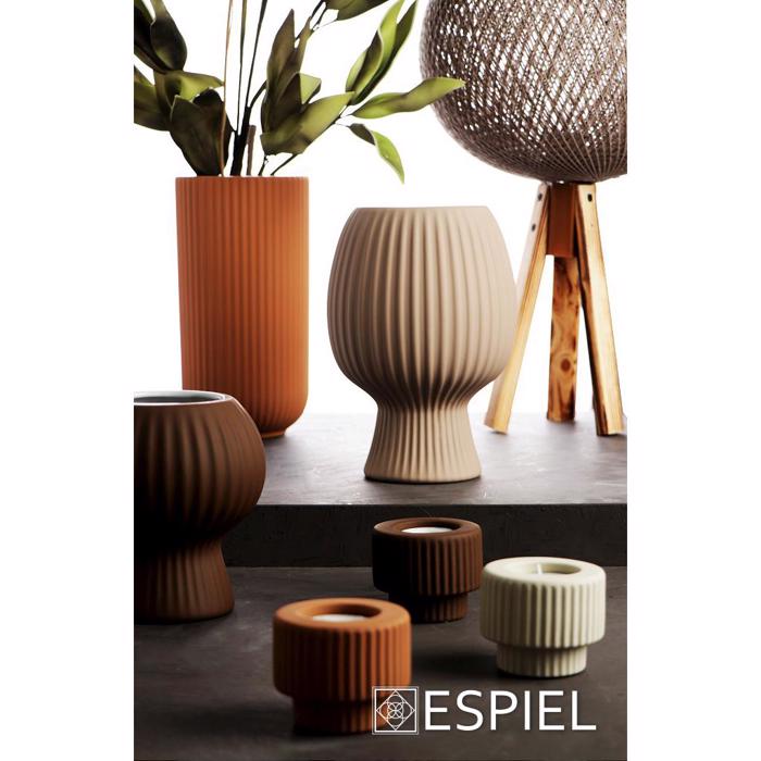 Bazo Keramiko Skouro Portokali F12x23.8cm KLA317K1 Espiel