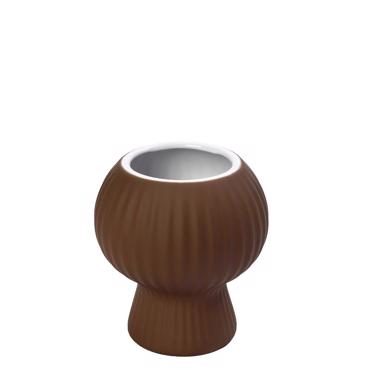 Βάζο Κεραμικό Καφέ Φ13x14.5cm KLA324K1 Espiel