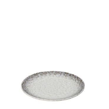 Πιάτο Ρηχό ''Canvas'' Πορσελάνης Γκρί Φ21x2.5cm KNA106K6 Espiel