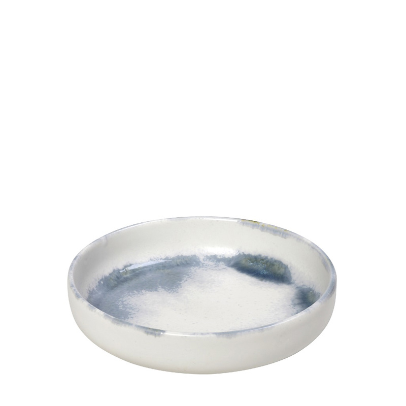 Espiel - ΣΗΜΑΝΤΙΚΟ: Σε περίπτωση διαφοράς τιμής από το κατάστημα ισχύει παντα και μόνο η τιμή του καταστήματος Πιάτο Βαθύ Πορσελάνης Μπλε/Λευκό Φ24X4.5cm KND141K6 Esp