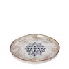 Piato Nordic/Step Rixo ''MOSAICO'' Porselanis Bez/Mple F21x1.5cm KNJ130K6 Espiel
