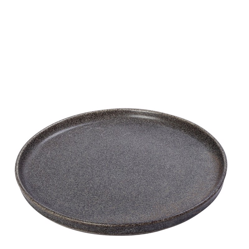 Πιάτο Nordic/Step Ρηχό ''STARDUST'' Πορσελάνης Γκρι Φ26