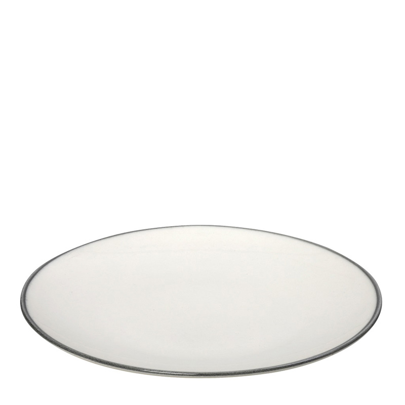 Πιάτο Ρηχό 'NAUTICA' Πορσελάνης Λευκό Φ30x2.5cm KNZ105K