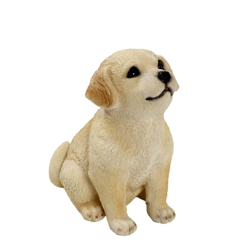 Φιγούρα Σκύλος Golden Retriever Resin 13x16.8x20.5cm KU