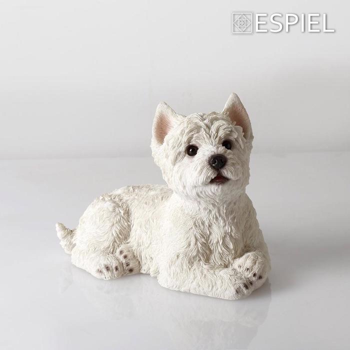 Figura Skulos Maltese Resin 27.5x15.3x20cm KUL107 Espiel