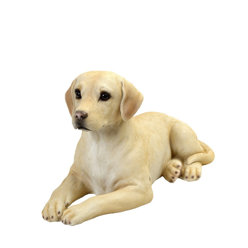 Espiel - ΣΗΜΑΝΤΙΚΟ: Σε περίπτωση διαφοράς τιμής από το κατάστημα ισχύει παντα και μόνο η τιμή του καταστήματος Φιγούρα Σκύλος Labrador Resin 43x19x22.8cm KUL206 Espie