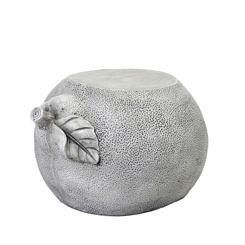 Espiel - ΣΗΜΑΝΤΙΚΟ: Σε περίπτωση διαφοράς τιμής από το κατάστημα ισχύει παντα και μόνο η τιμή του καταστήματος Τραπεζάκι ''Λεμόνι'' Γκρι 45x32x26cm KUN314 Espiel