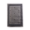 LABYRINTH GRI XALI 90% COTTON / 10% POLYESTER 140X200cm LAX222 ESPIEL