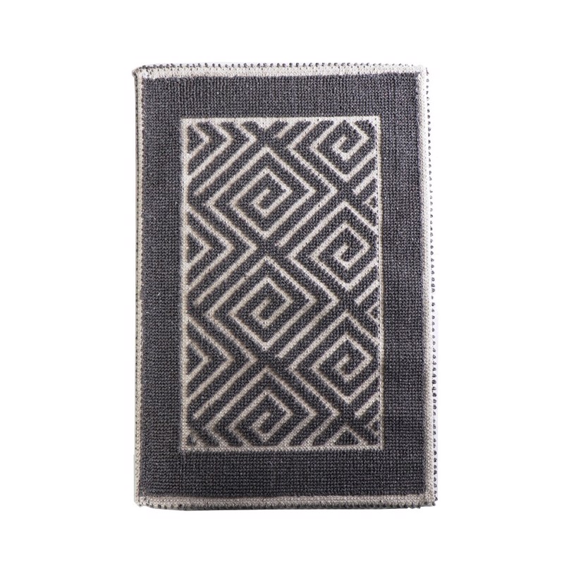 LABYRINTH ΓΚΡΙ ΧΑΛΙ 90% COTTON / 10% POLYESTER 140Χ200c