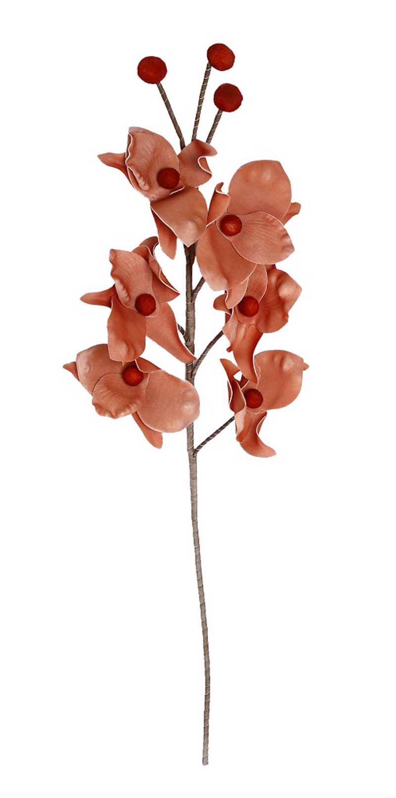 Γλάστρες - Ζαρντινιέρες agiovlasitishome - ΣΗΜΑΝΤΙΚΟ: Σε περίπτωση διαφοράς τιμής από το κατάστημα ισχύει παντα και μόνο η τιμή του καταστήματος Τεχνητό Λουλούδι Πορτοκαλί 86cm LOL1466K6 Espiel